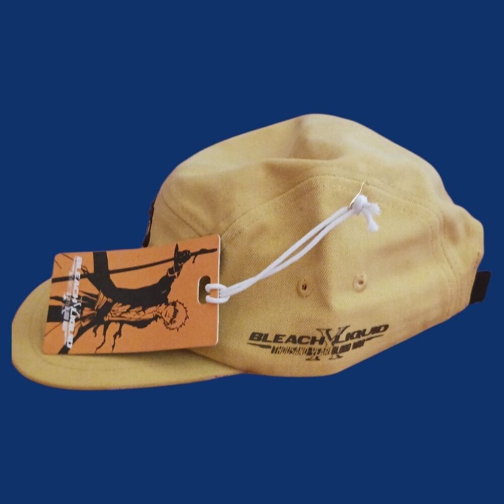 Koms Kamper Women Hat Bleach X Loud Embroidered Lion Adjustable Golden Yellow - Picture 5 of 12